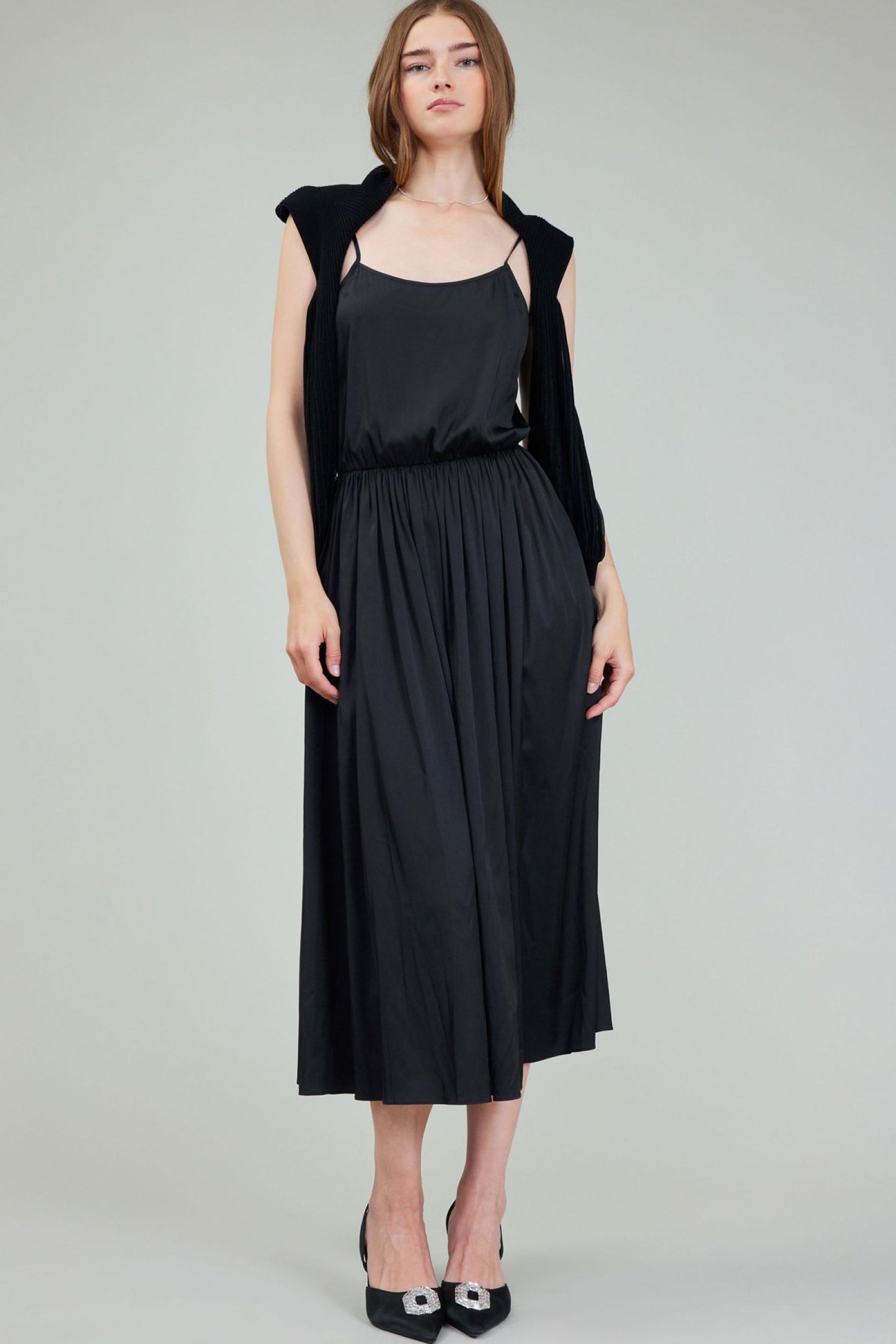 CURRENT AIR LONG-SLEEVE ROUND NECK SWEATER & DRESS SETS - Devine 23