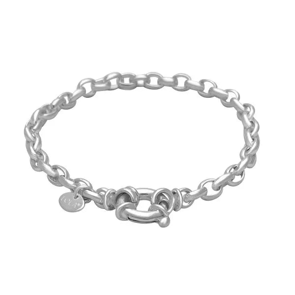 LOLA Rolo Small Bracelet Silver 5mm - Devine 23