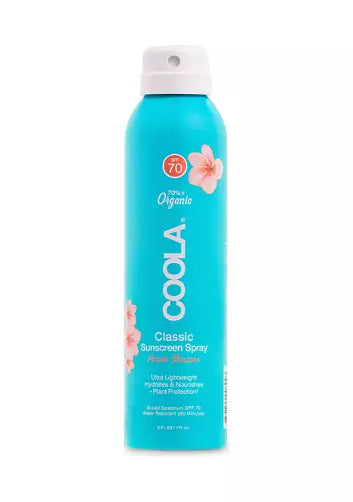 COOLA Classic Body Spray SPF70 6oz Sunscreen - Peach Blossom - Devine 23