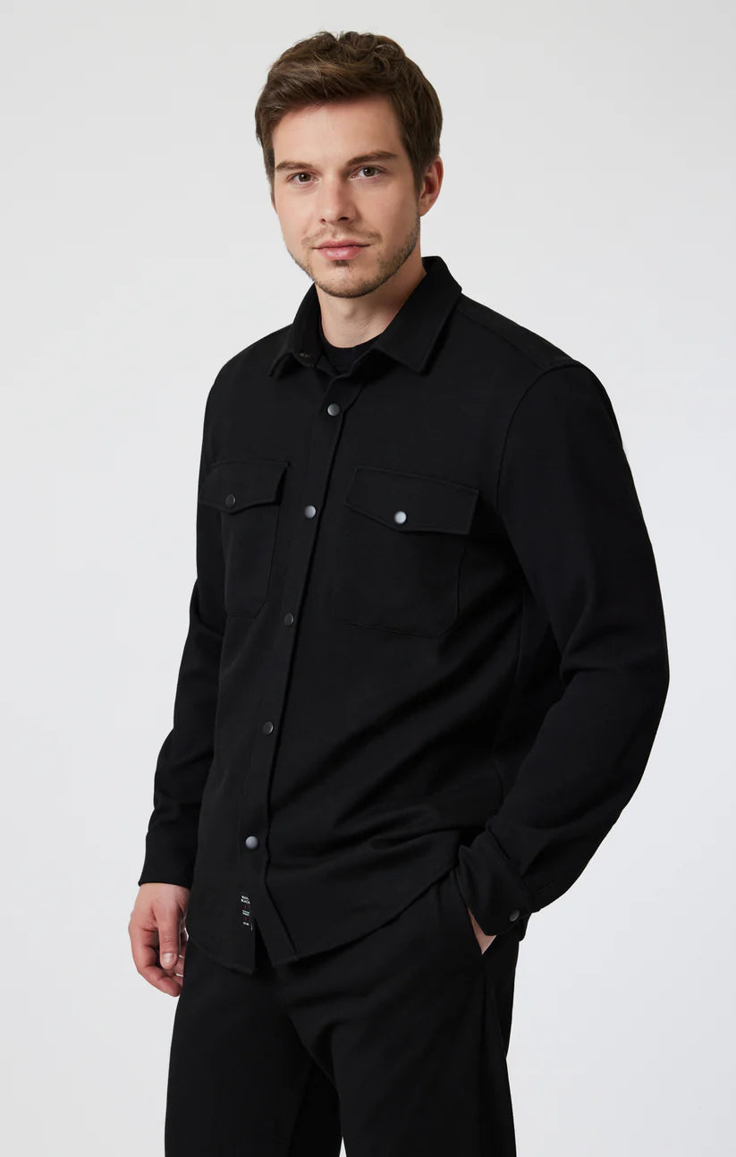 Mavi Long Sleeve Shirt Black - Devine 23
