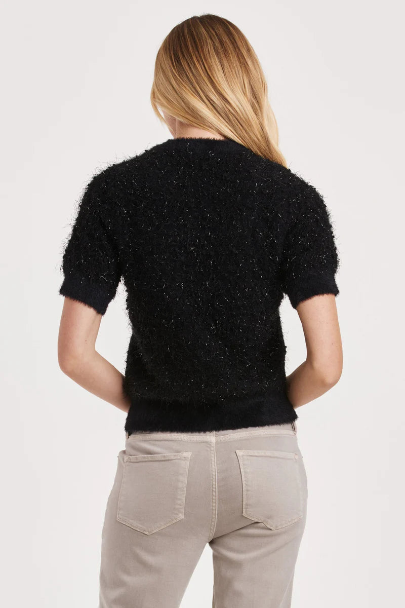 ANOTHER LOVE SEZANNA TOP BLACK VISCOSE - Devine 23