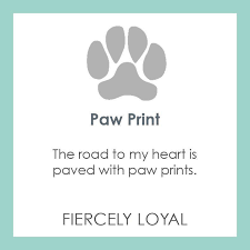 Lola Paw Print Pendant - Devine 23