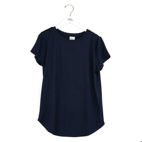 Hello Mello Dream Tee - Navy Color - Devine 23