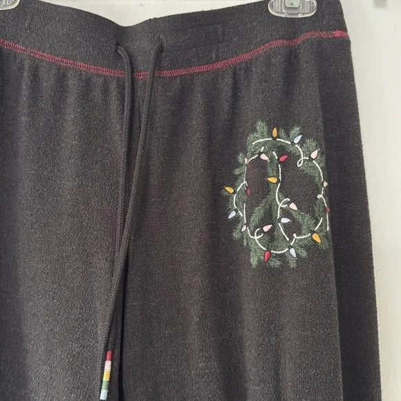 PJ Salvage Joy to the World Pants - Slate - Devine 23