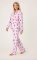 PJ Salvage Have A Koality Holiday Classic Flannel Pajama Set - Lavender Glow - Devine 23