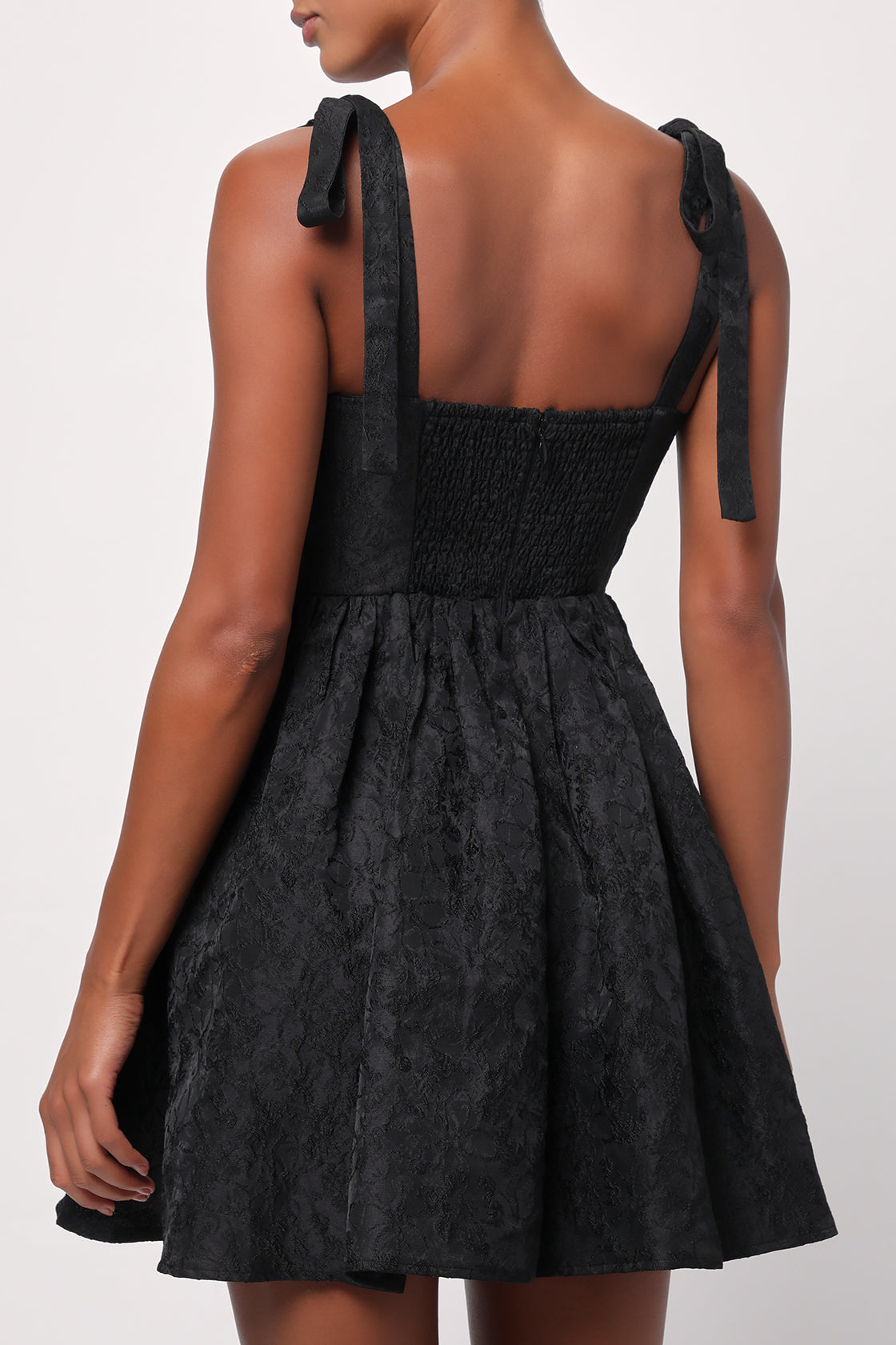 LULUS SYDNEY TIE SHOULDER MINI DRESS - Devine 23