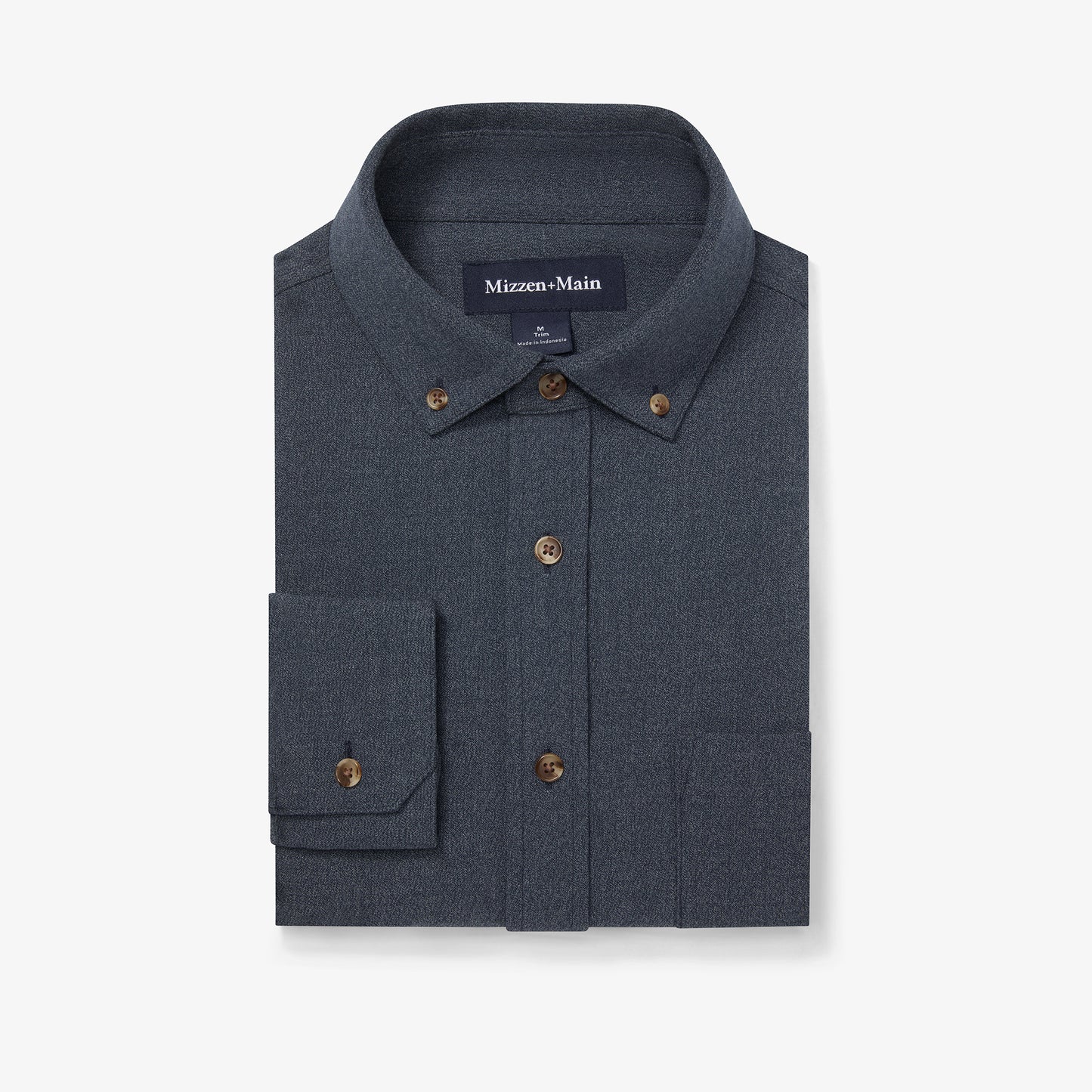 Mizzen+Main Men's City Long Sleeve Flannel Shirt - Devine 23