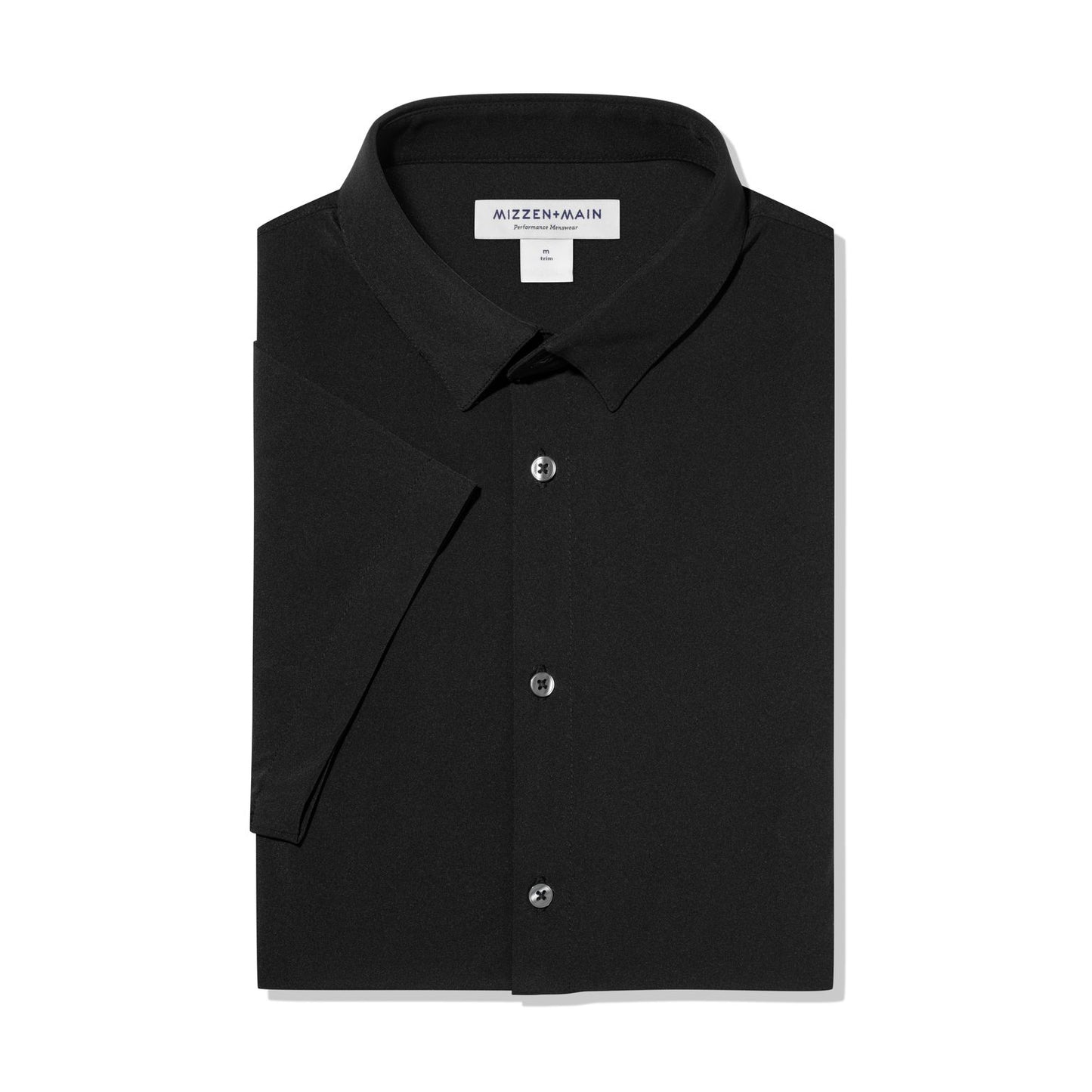 Mizzen+Main Men's Leeward Short Sleeve Dress Shirt - Trim No Tuck - Devine 23