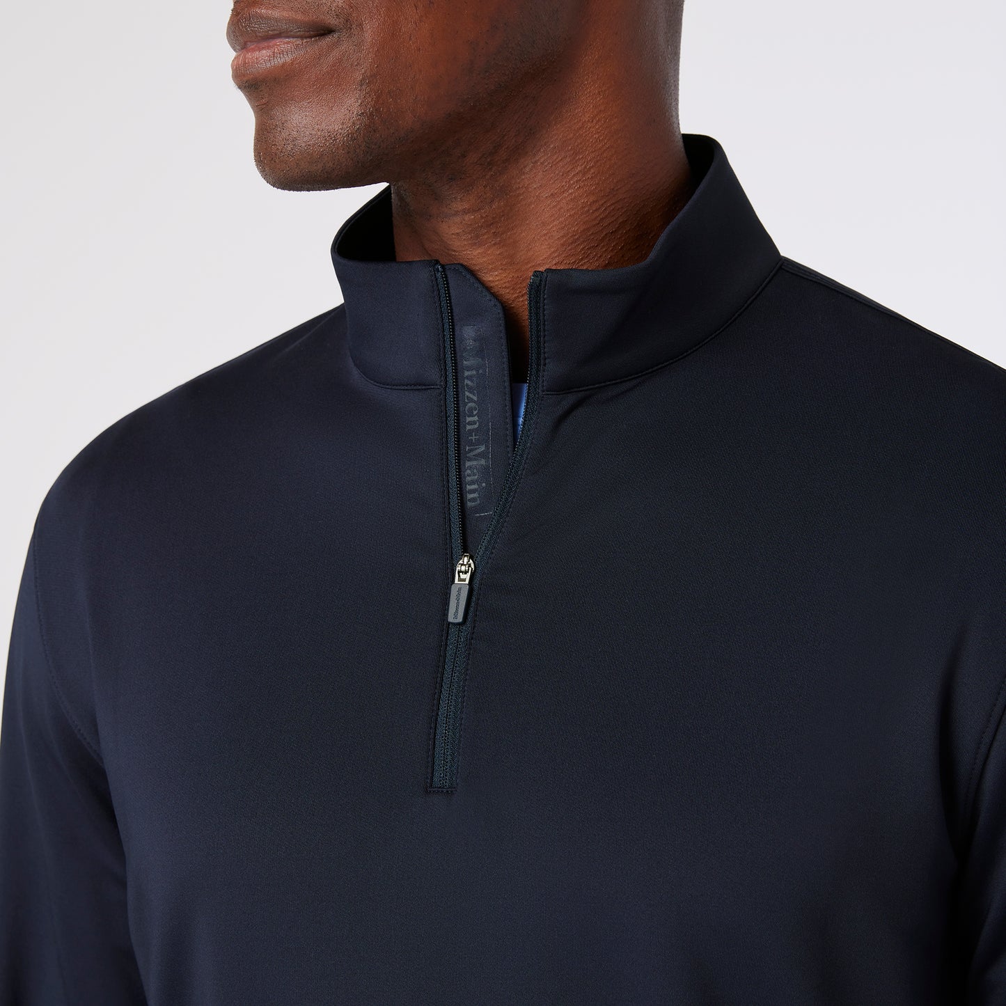 Mizzen+Main Men's Highland Quarter Zip Shirt - Devine 23