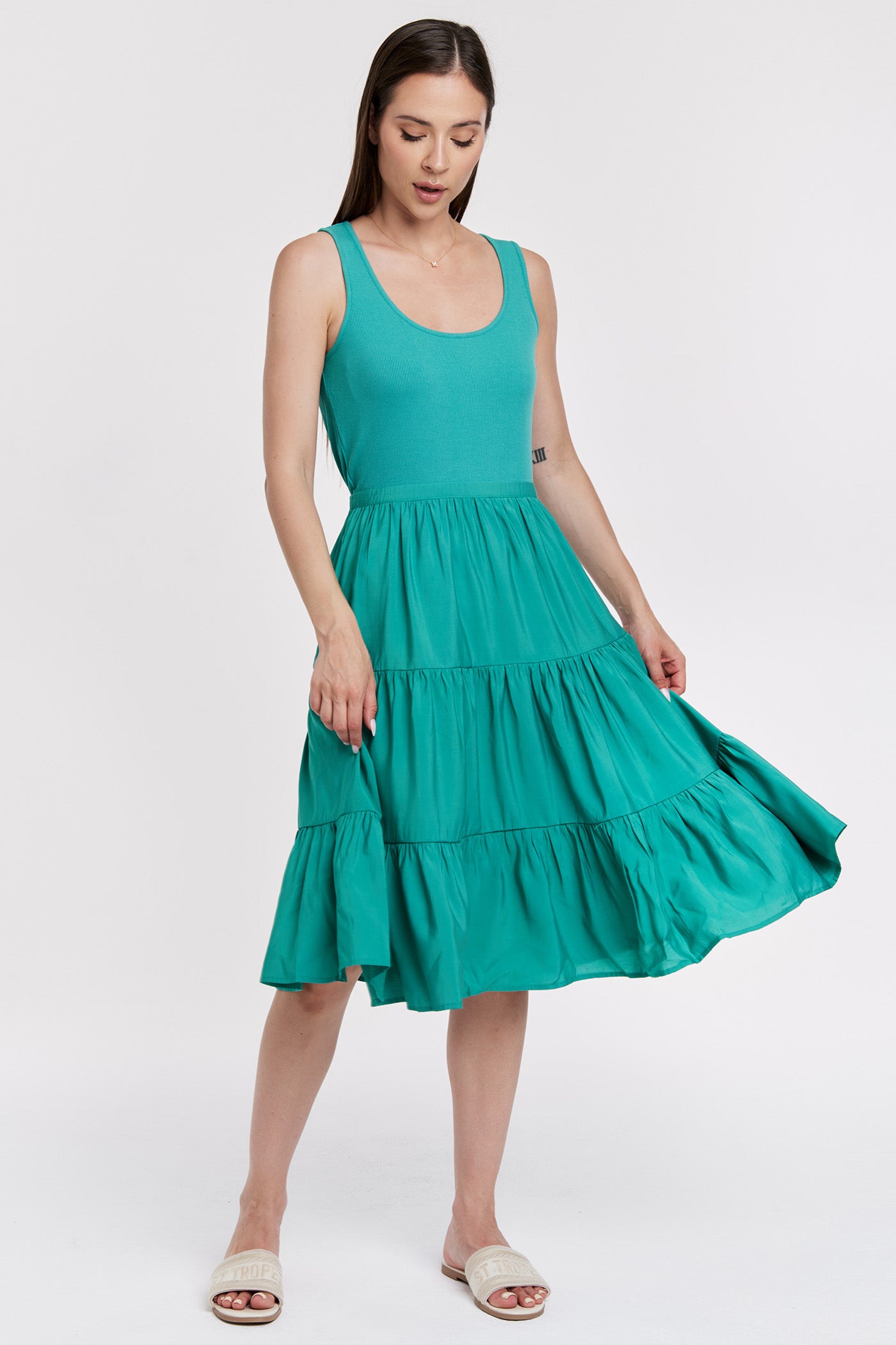 Another Love Sleeveless Rib Dress - Portia - Devine 23