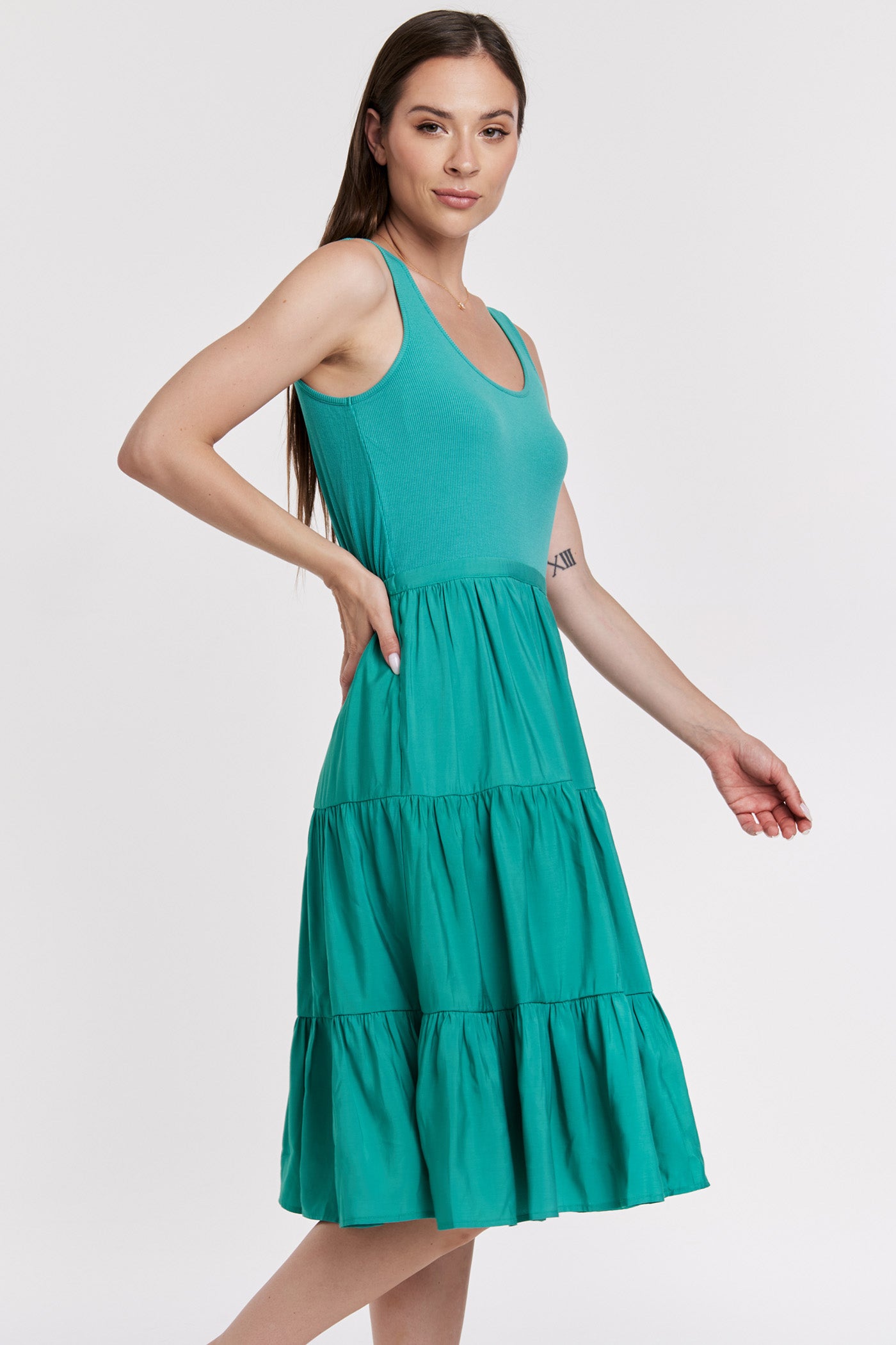 Another Love Sleeveless Rib Dress - Portia - Devine 23