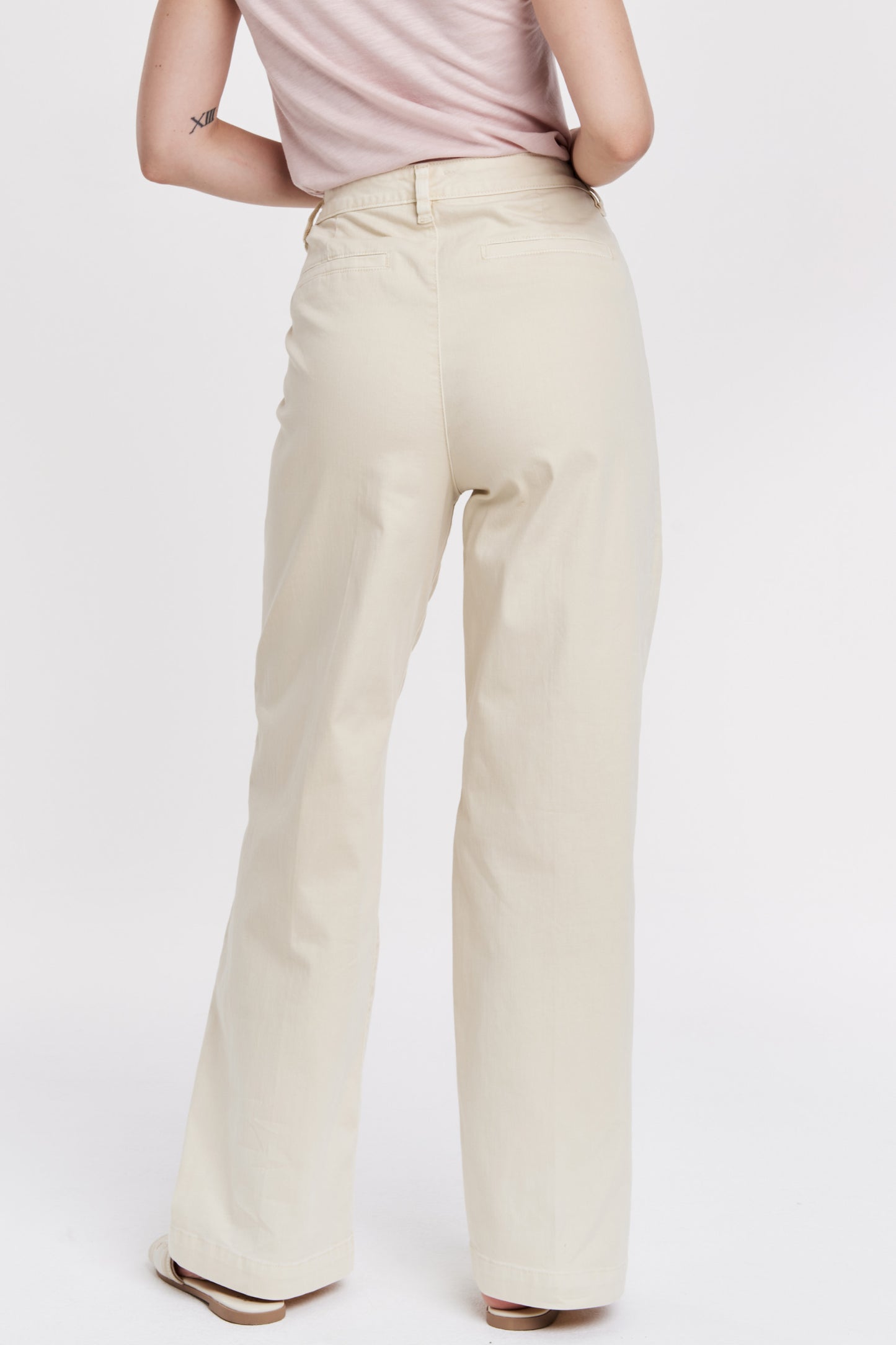 ANOTHER LOVE PATCH POCKET HIGH WAIST PANT - Devine 23