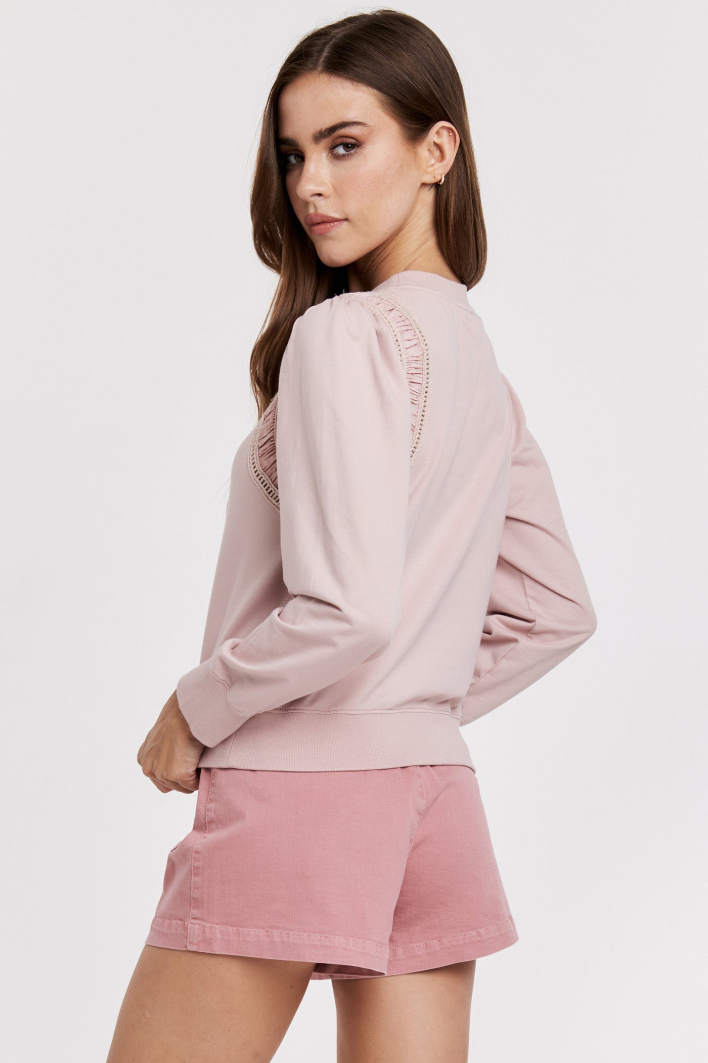 Another Love Lace Crew Neck Top - Cecily - Devine 23