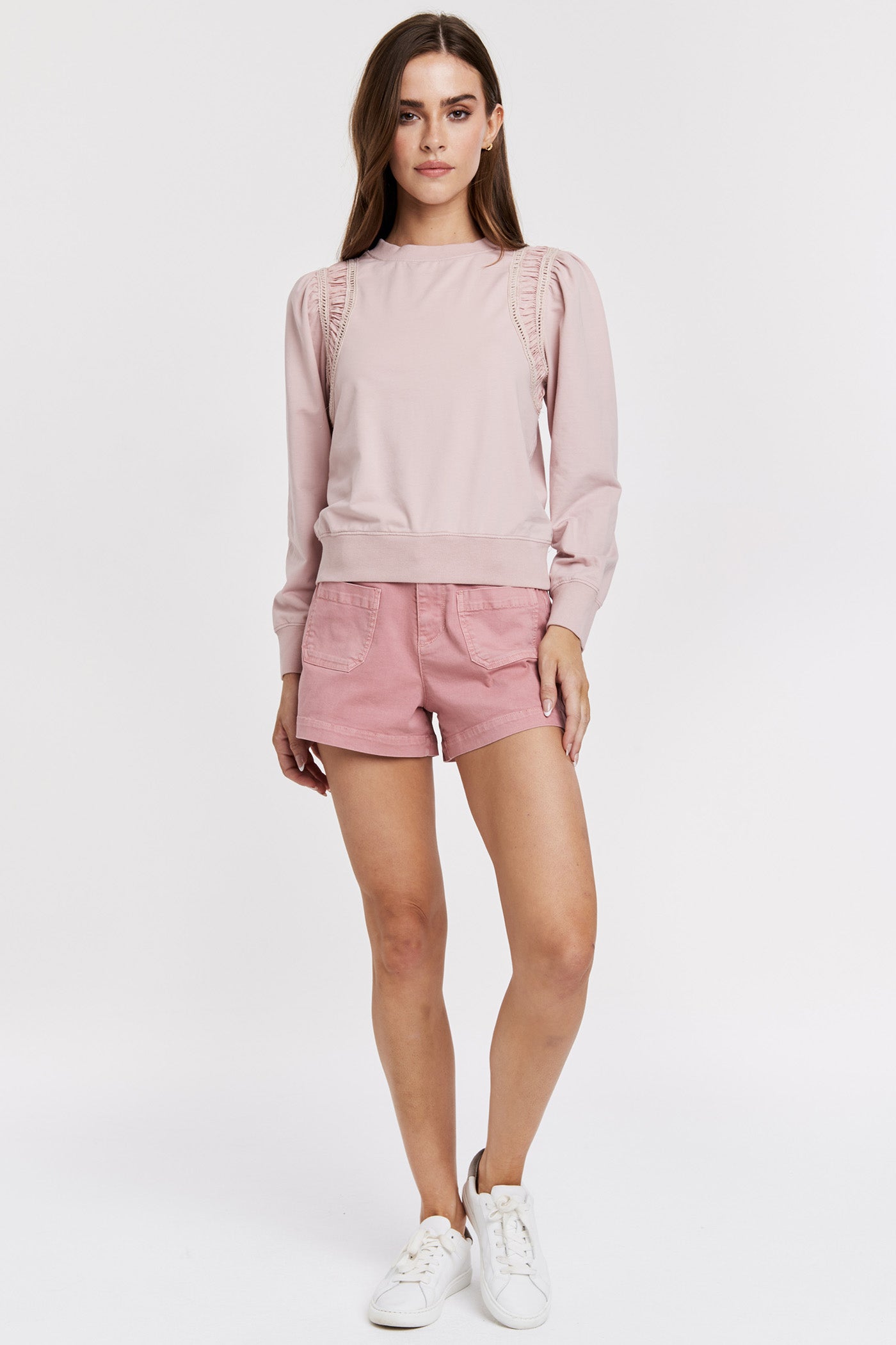Another Love Lace Crew Neck Top - Cecily - Devine 23