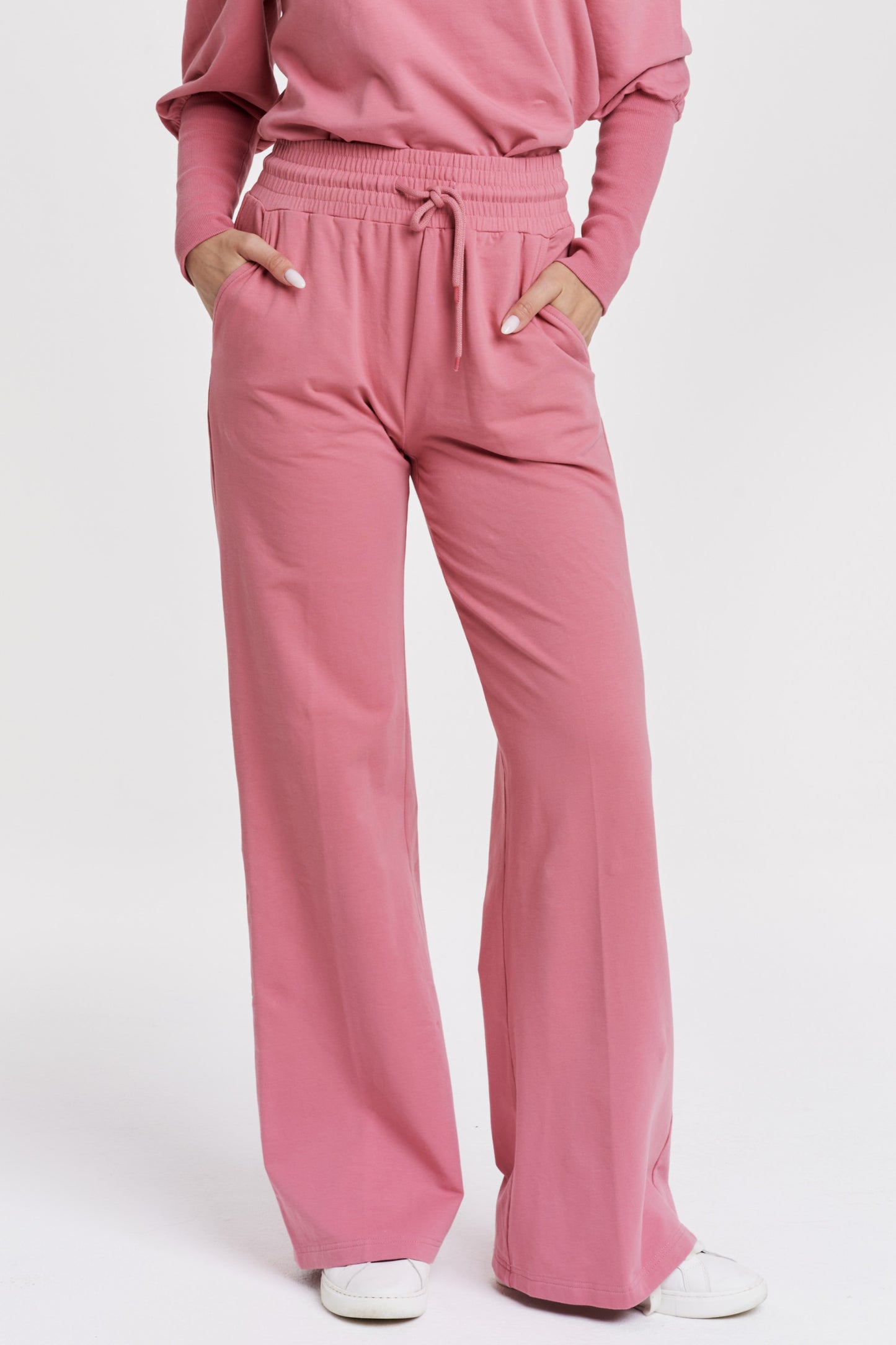 Another Love Elastic Waist Wide Leg Pant - Quincy - Devine 23