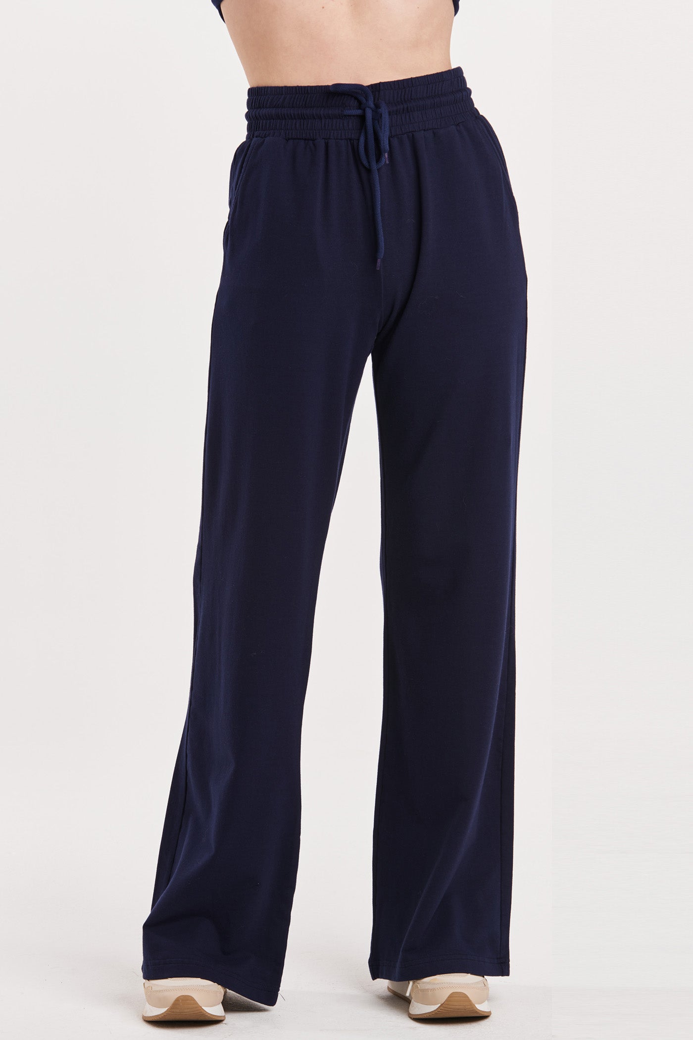 Another Love Elastic Waist Wide Leg Pant - Quincy - Devine 23