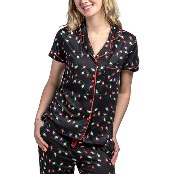 Hello Mello Holiday Pajama Top - Devine 23