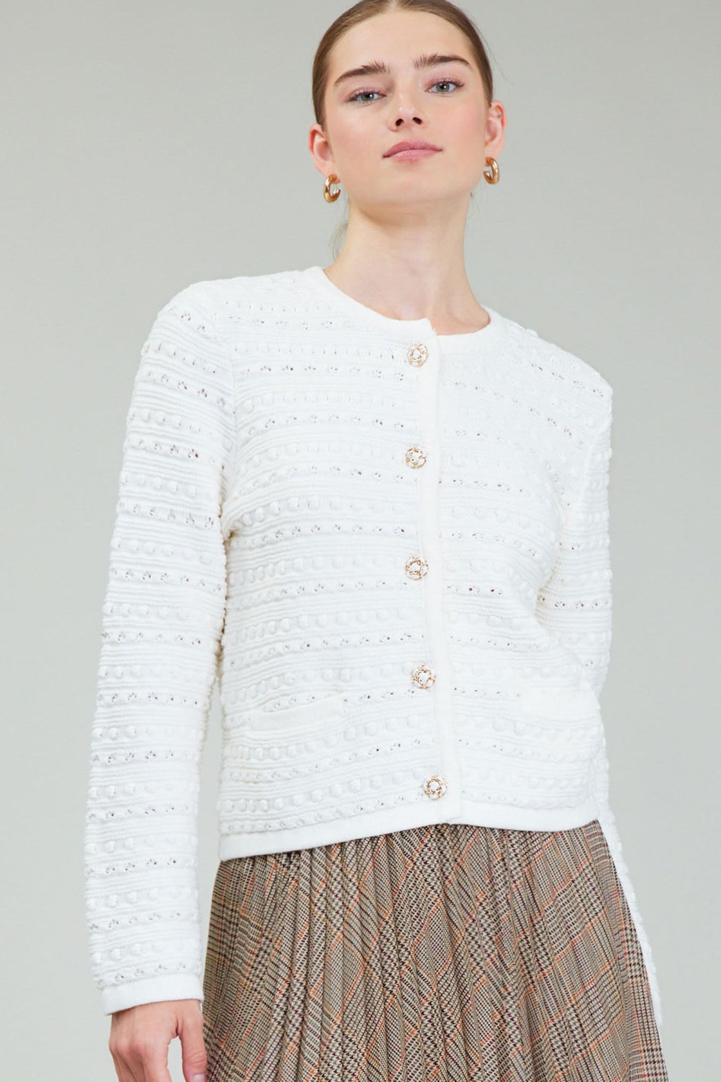 LULUS LONG-SLEEVE CARDIGAN SWEATER - Devine 23