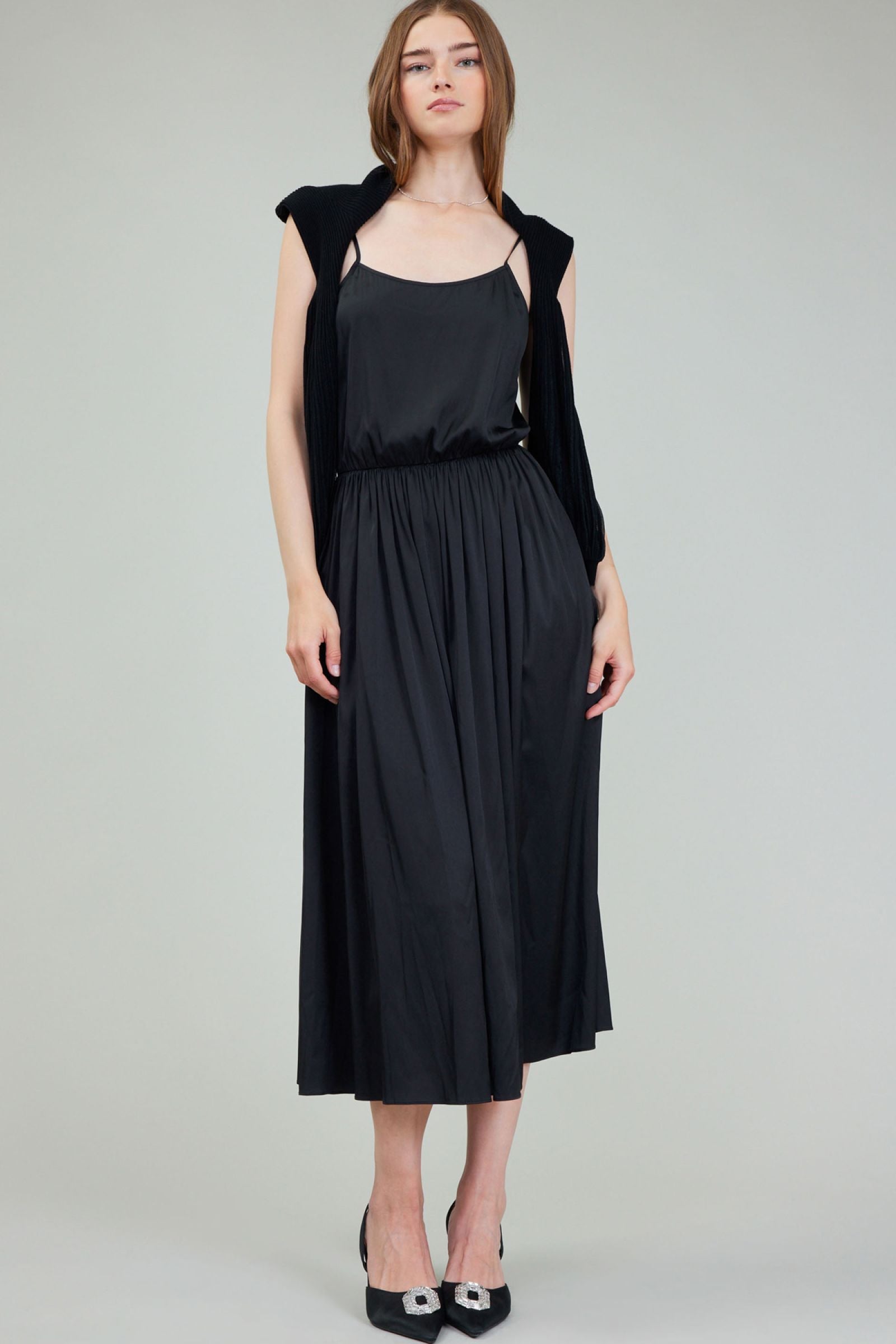 CURRENT AIR LONG-SLEEVE ROUND NECK SWEATER & DRESS SETS - Devine 23