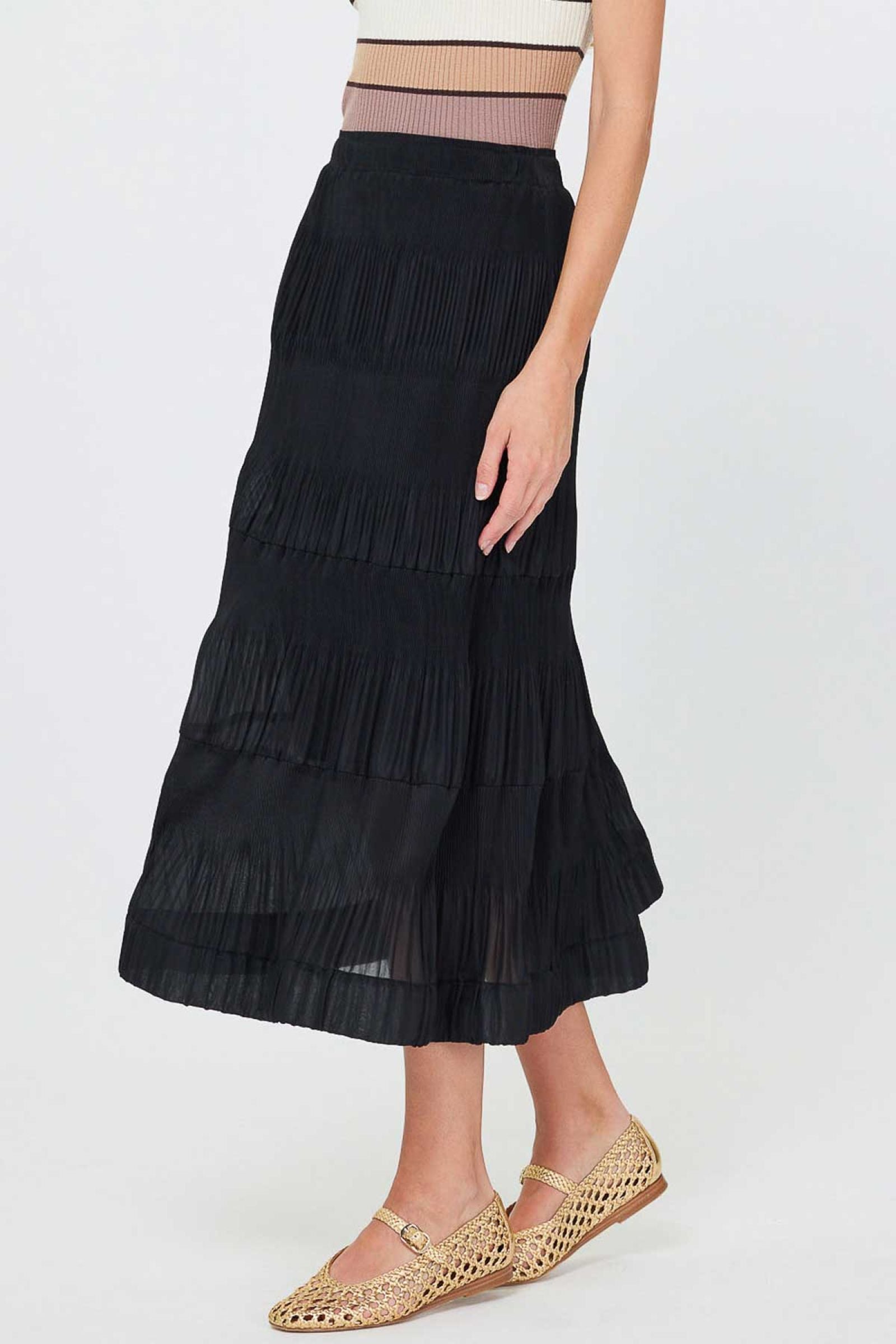 Current Air Pleated Skirt - Devine 23