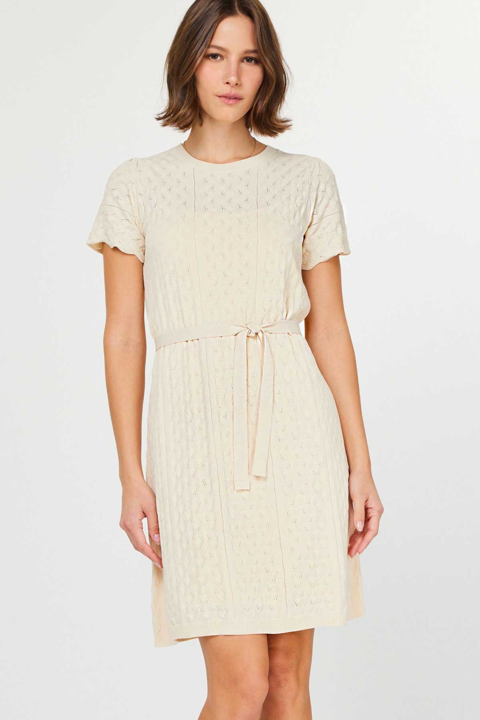 Current Air short-sleeve mini sweater dress - Devine 23