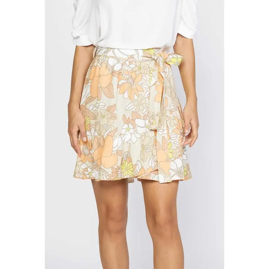 Current Air Floral Mini Skirt - Devine 23