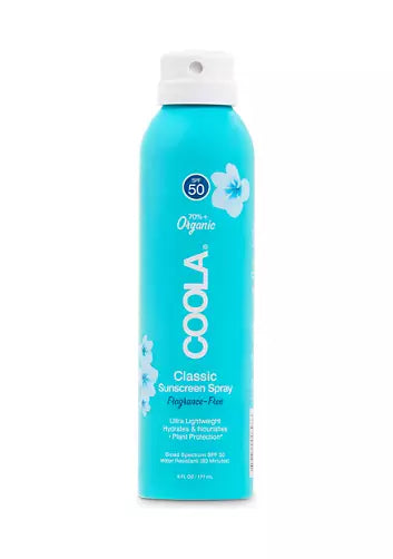 COOLA Classic Body Spray SPF50 6oz Sun Screen - Fragrance Free