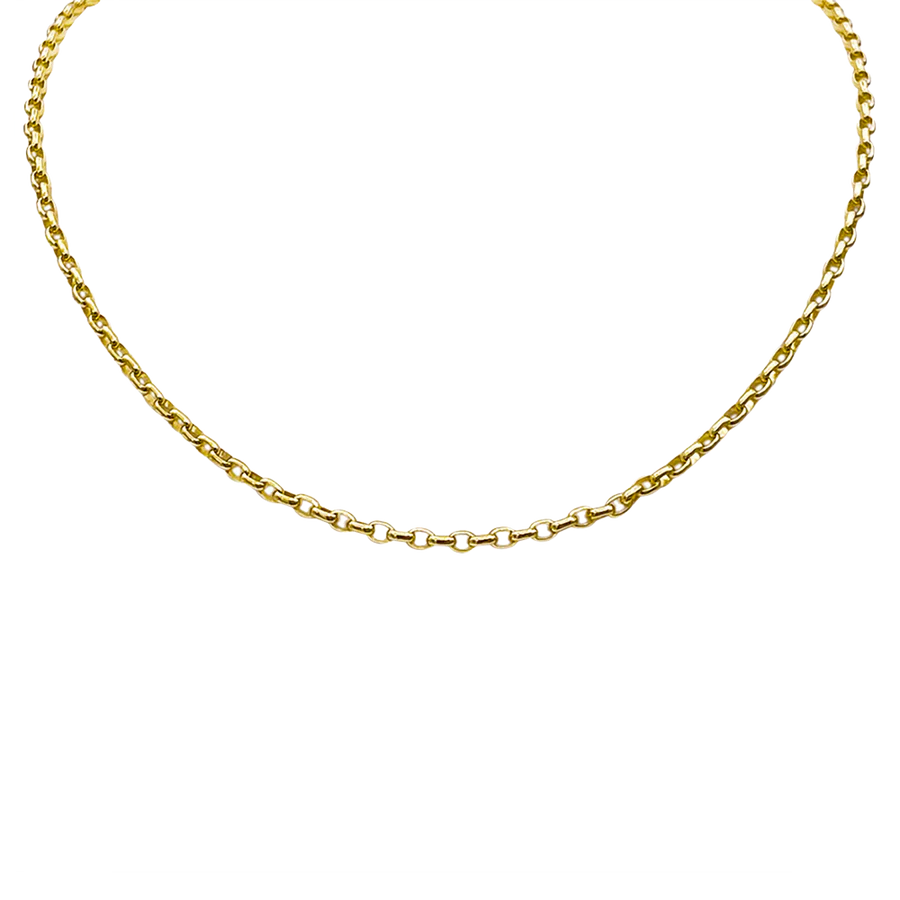 Lola Jewelry Rolo Signature Gold Chain - Devine 23