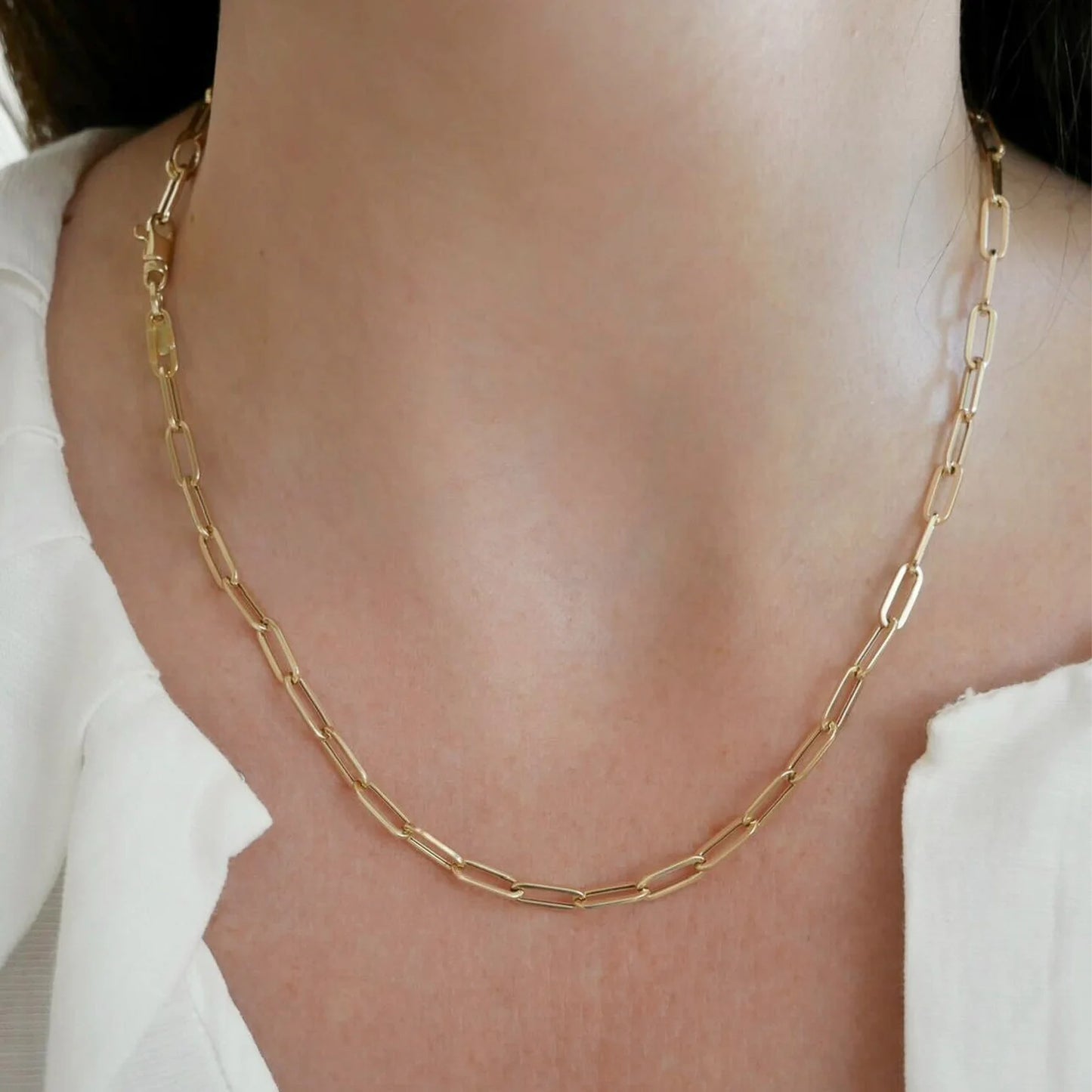 Lola Jewelry Gold Oval Chain - Devine 23