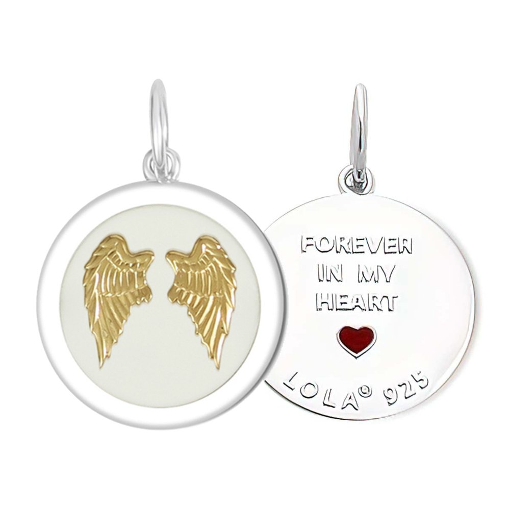 Lola Angel Wings Fly Silver and Pink - Devine 23
