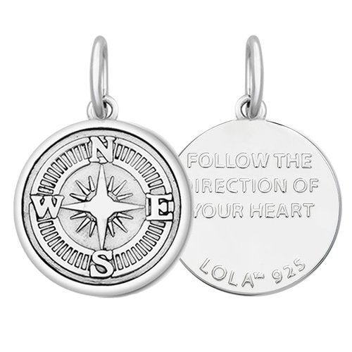 Lola Compass Rose - Silver - Devine 23