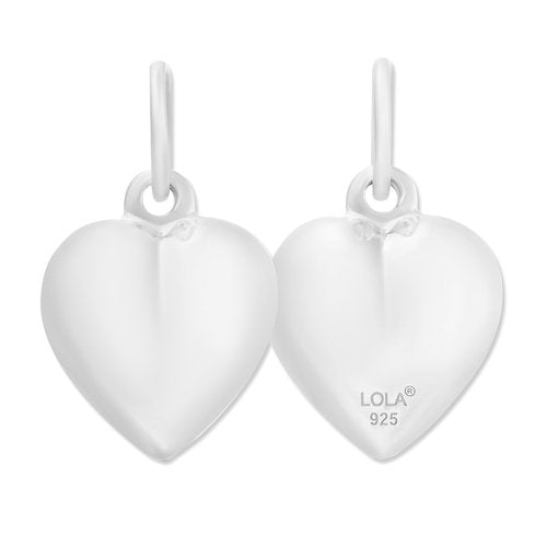 Lola Silver Puffy Heart Pendant - Devine 23