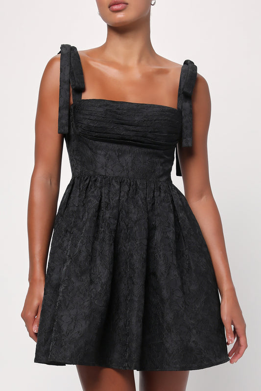 LULUS SYDNEY TIE SHOULDER MINI DRESS - Devine 23