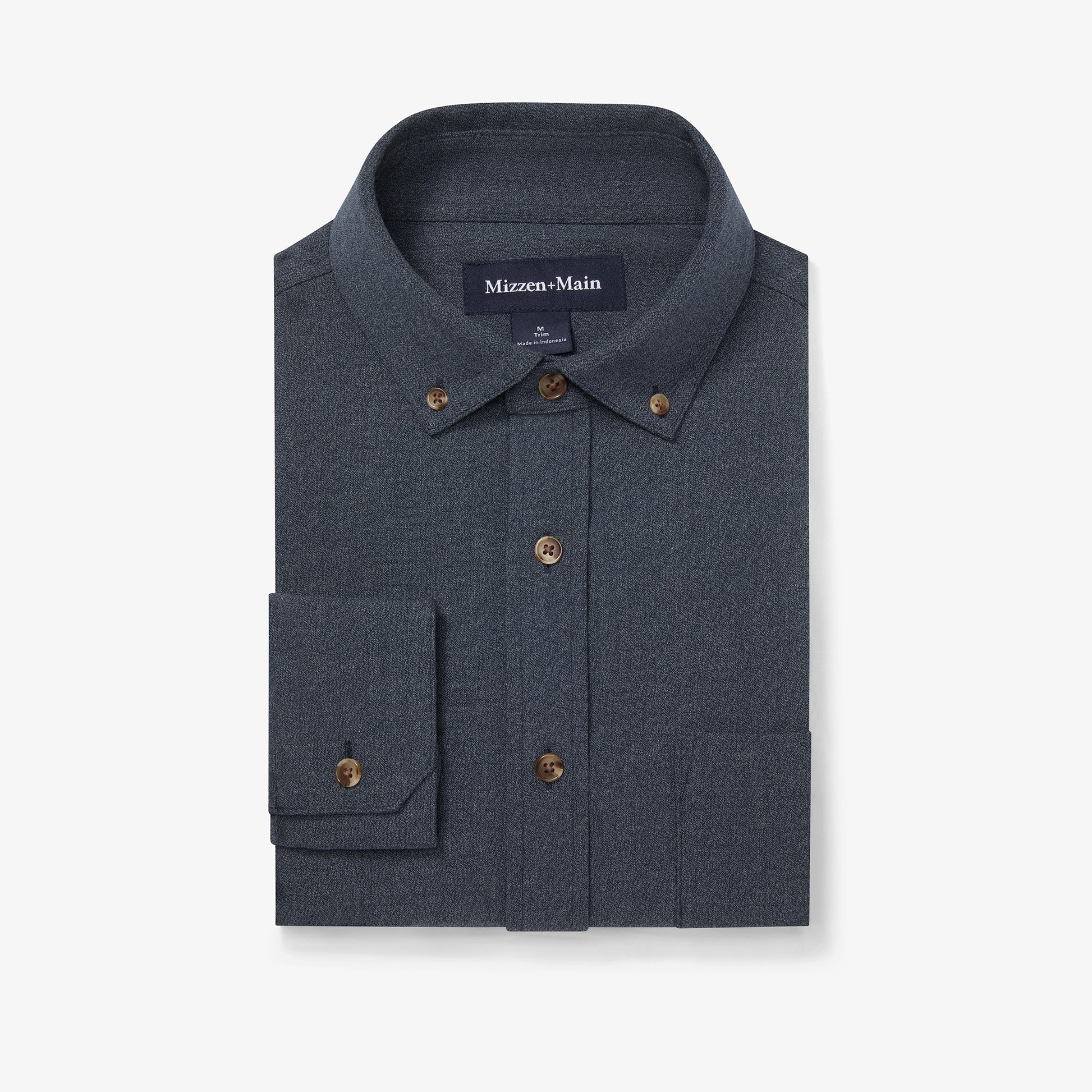 Mizzen+Main Men's City Long Sleeve Flannel Shirt - Devine 23