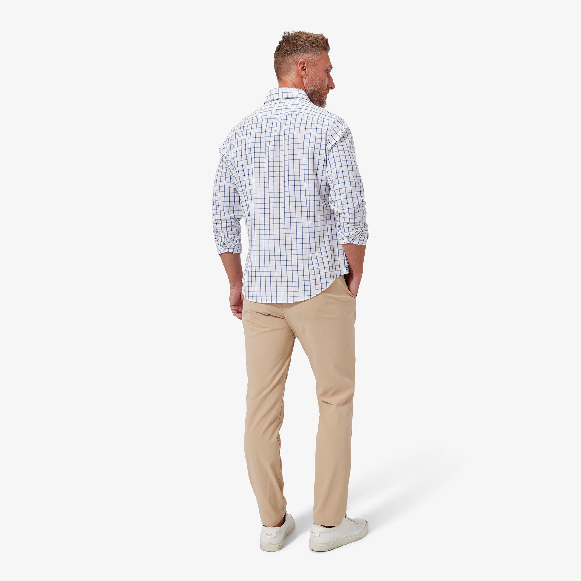 Mizzen+Main Men Leeward No Tuck Dress Shirt - Devine 23