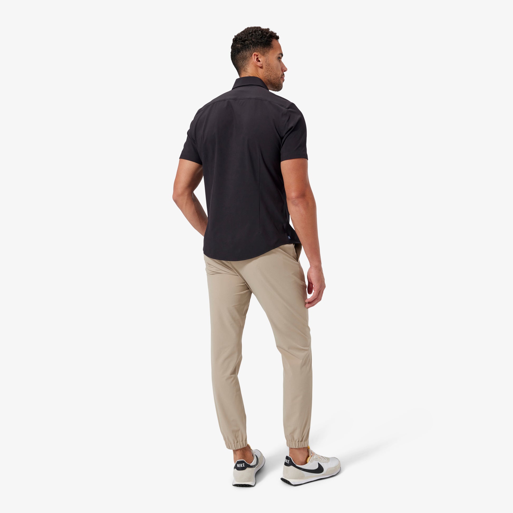 Mizzen+Main Men's Leeward Short Sleeve Dress Shirt - Trim No Tuck - Devine 23