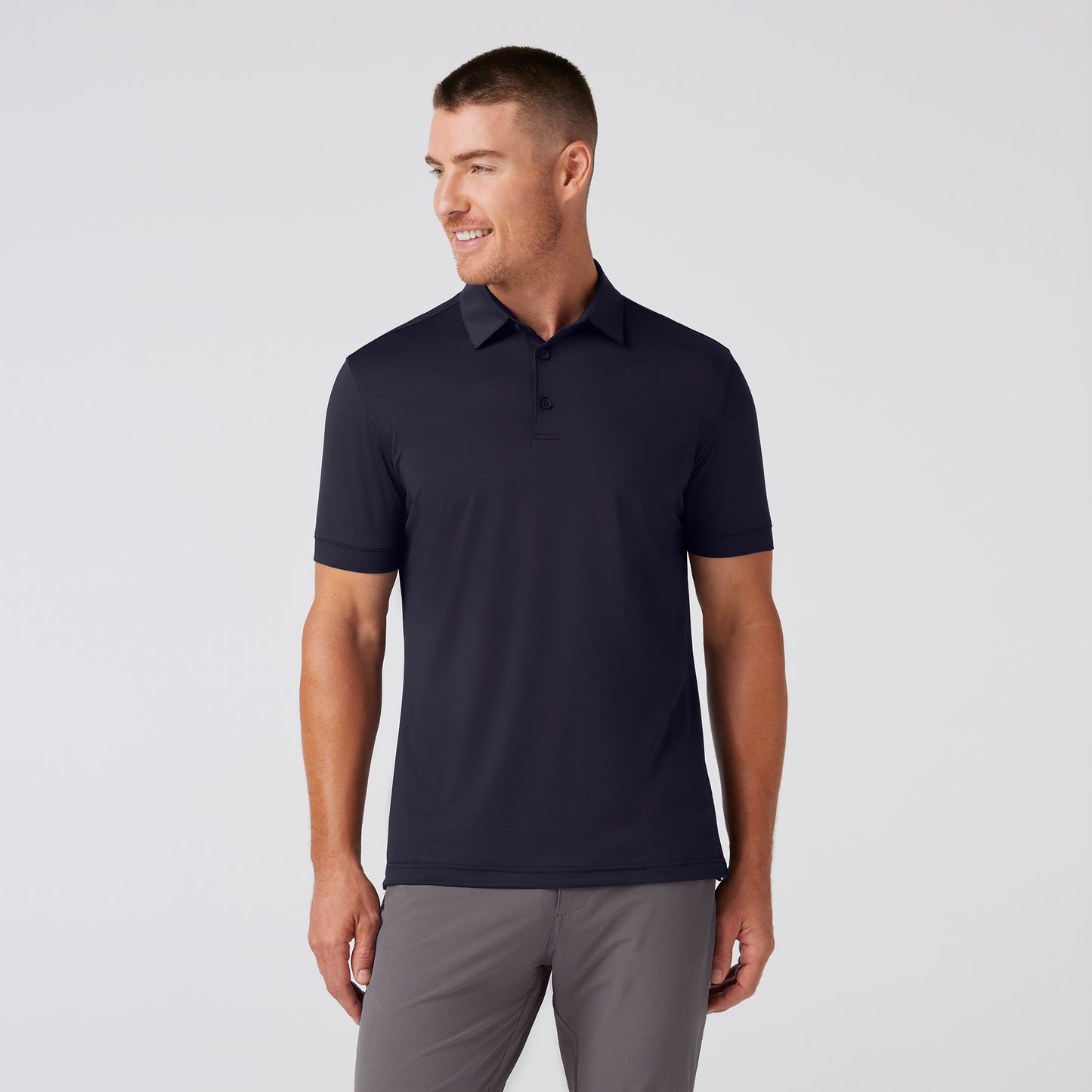 Mizzen+Main Men's Performance Short Sleeve Polo Shirt - Devine 23
