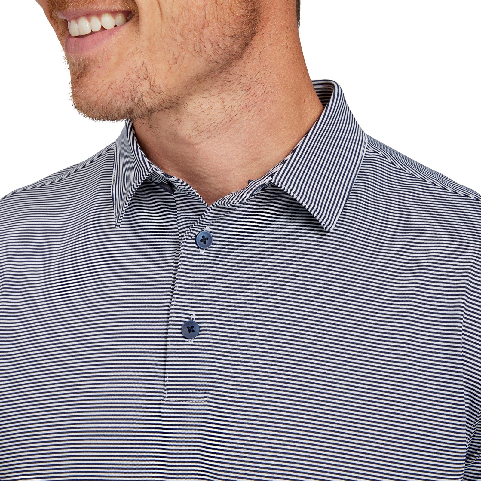 Mizzen+Main Men's Performance Short Sleeve Polo Shirt - Devine 23
