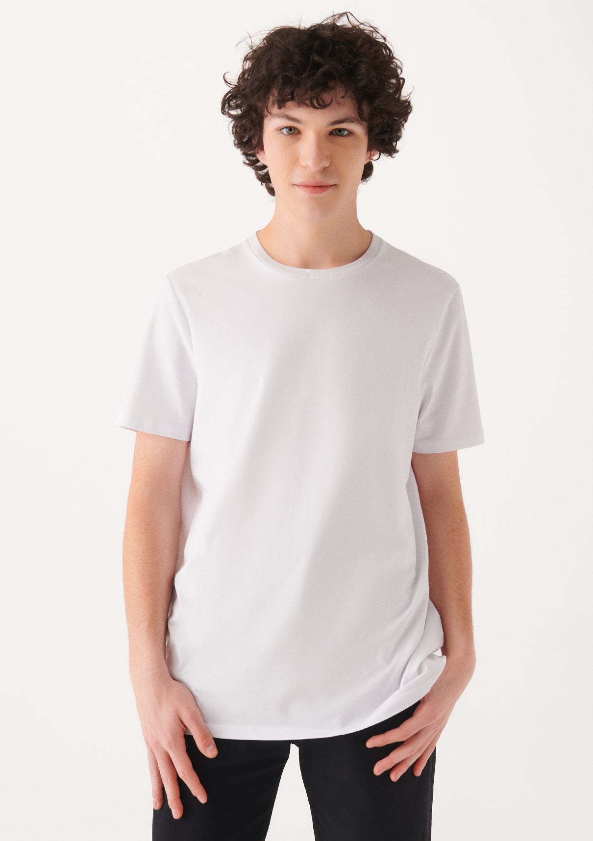 Mavi Men's Basic Crew Neck Tee Shirt - Devine 23