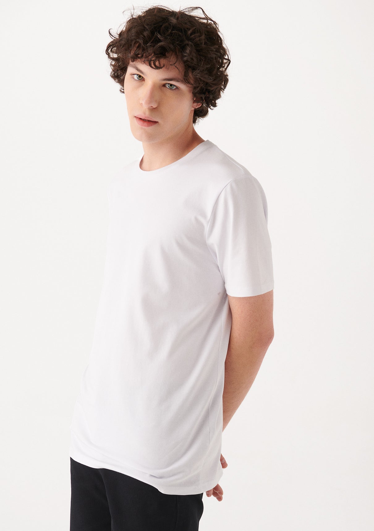 Mavi Men's Basic Crew Neck Tee Shirt - Devine 23