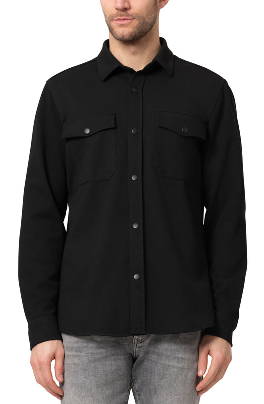Mavi Long Sleeve Shirt Black - Devine 23