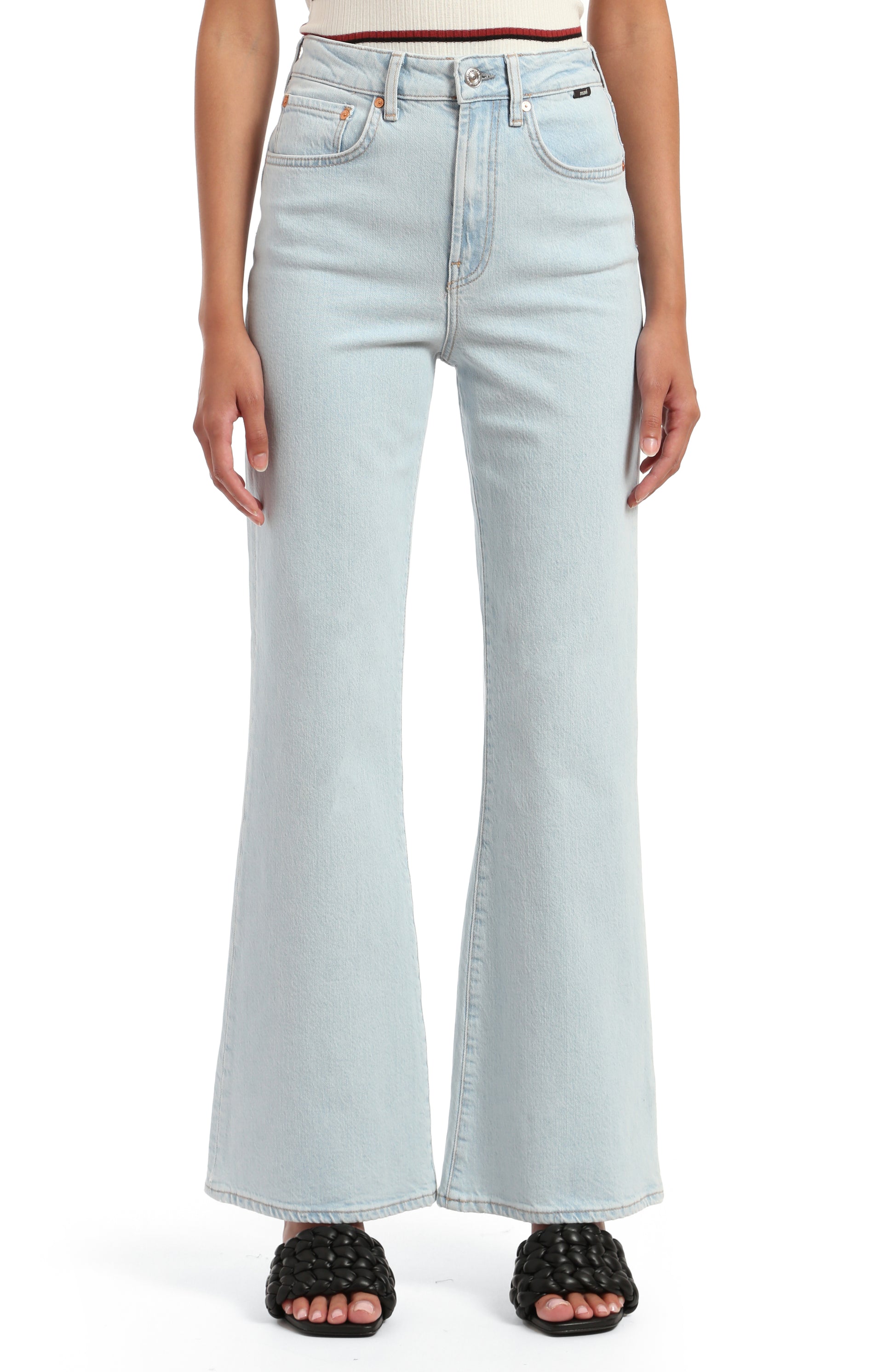 Mavi Women's Los Angeles Bleached Recycled Blue Jeans - Devine 23