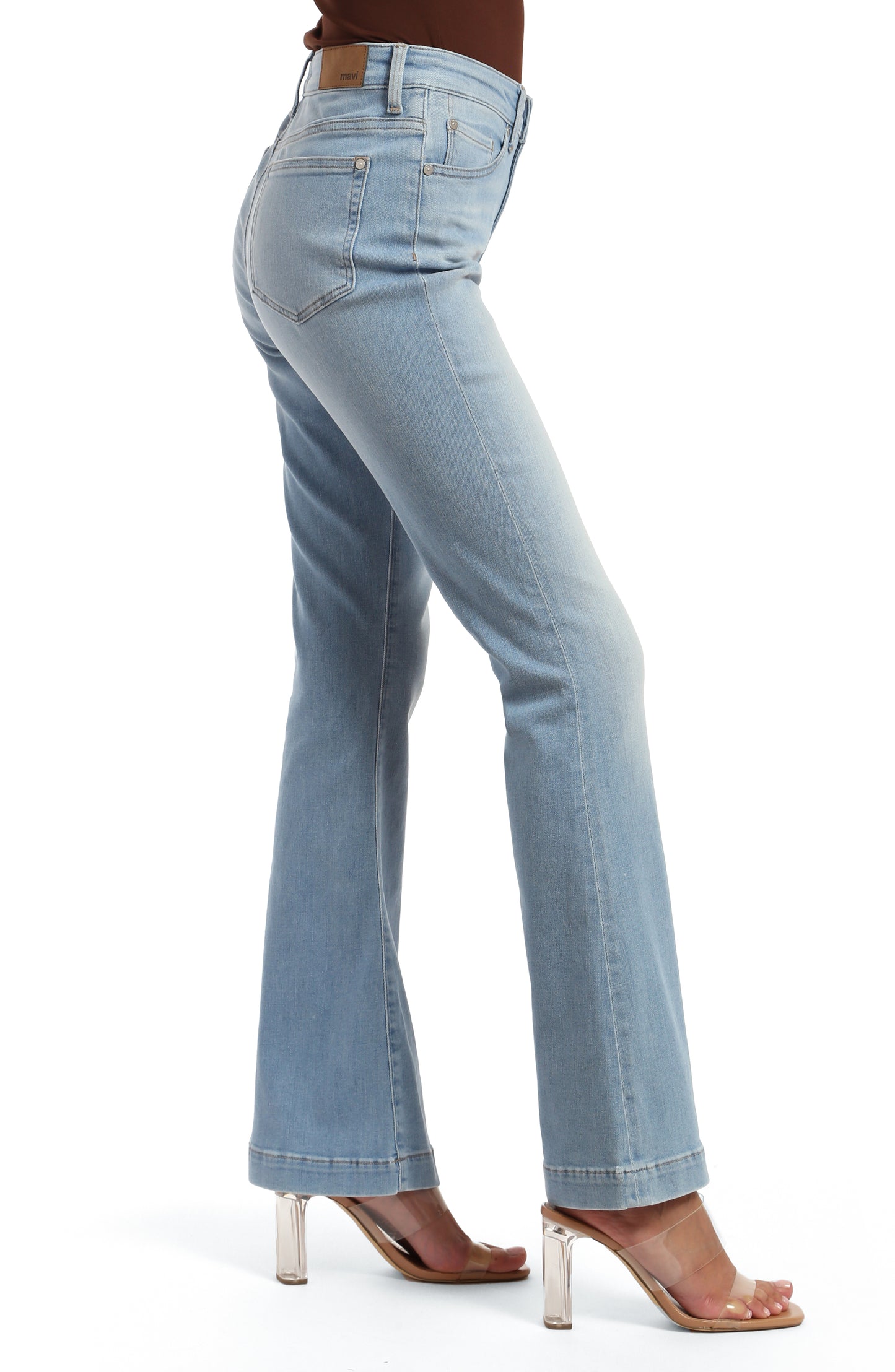 Mavi Women's Sydney Bleach Feather Blue Jeans - Devine 23