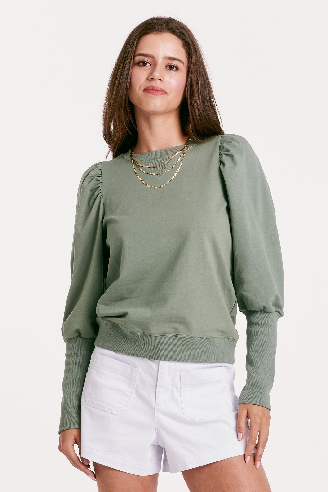 Another Love Sweatshirt with Rib Cuffs - Tara - Devine 23