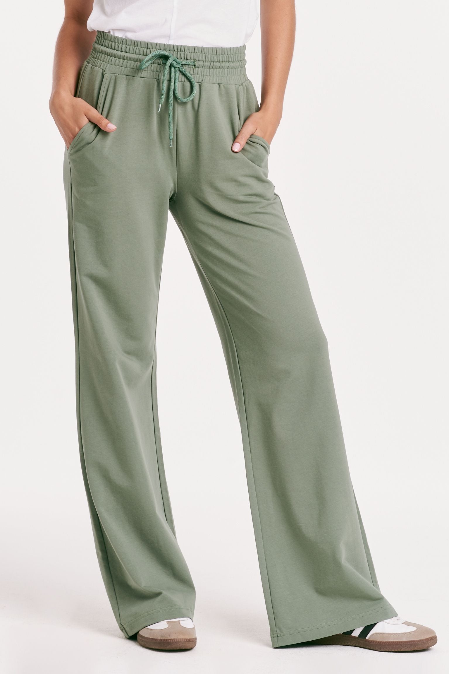 Another Love Elastic Waist Wide Leg Pant - Quincy