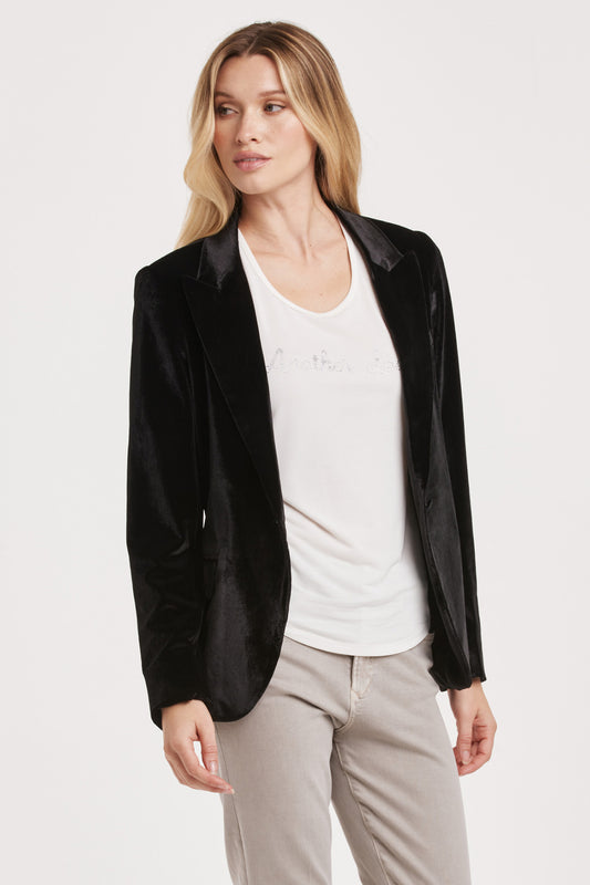 ANOTHER LOVE 3 POCKET VELVET BLAZER - NADJA - Devine 23